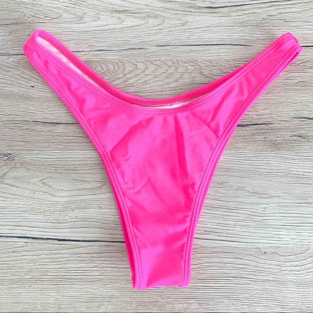 2/$30 high cut cheeky bikini bottoms